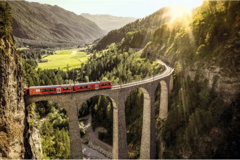 Switzerlands Greatest Train JourneyImage